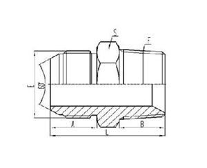 英製外螺紋60°外錐麵密封|英錐管外（wài）螺紋密封