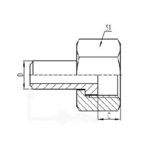 承（chéng）接式焊接管|公製活動內螺紋平麵密（mì）封