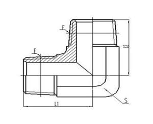 美製布錐管螺紋密封過渡接頭
