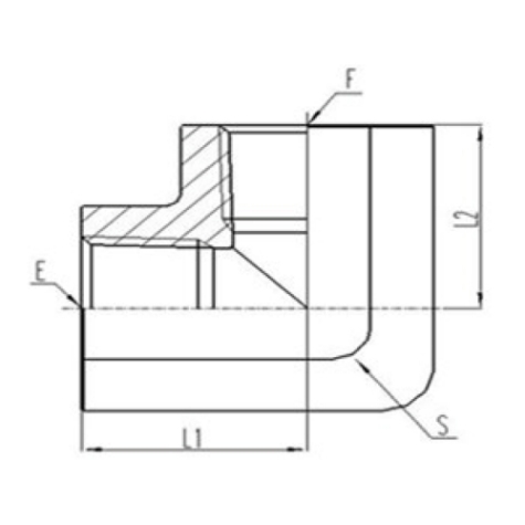 美製布錐管螺紋密封過渡接頭
