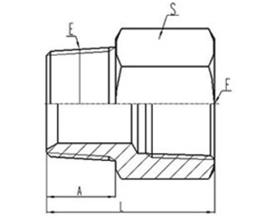 英錐（zhuī）管外螺紋（wén）密封|英錐管固定內螺紋密封