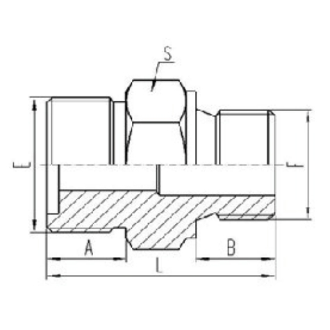 公製外螺紋平麵O形圈密封|公（gōng）製外螺紋組合墊（diàn）密（mì）封