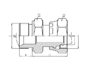 公製外（wài）螺（luó）紋ED膠墊密封|公製活動內（nèi）螺紋24°外錐麵O形圈密封
