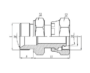 公製外螺紋ED膠墊密（mì）封|公製活動內螺紋（wén）24°外錐麵O形圈密封