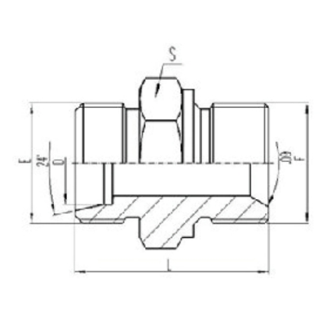 公製(zhì)外(wài)螺紋24°內錐麵密封|公(gōng)製外螺紋60°內錐麵密封或組合墊密封