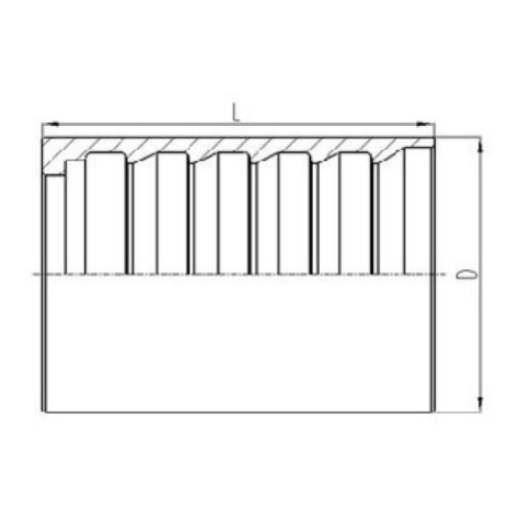 四層剝外膠套（tào）筒