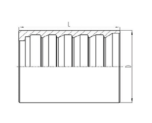 國產四層剝外膠套筒