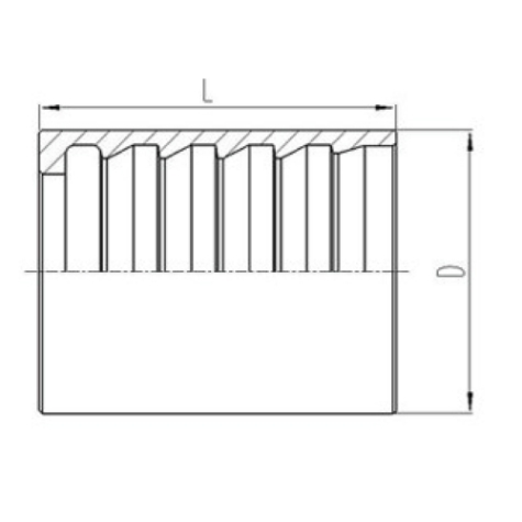 一（yī）層不剝膠套筒