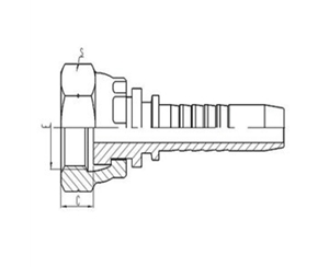 英製內螺紋平麵密封（fēng）