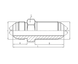 美製（zhì）JIC螺紋74°錐麵密封過渡（dù）接（jiē）頭